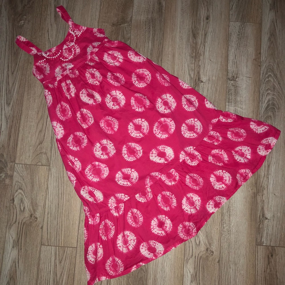 👗Calypso Girls 6/6X Maxi Sundress Lined Pink